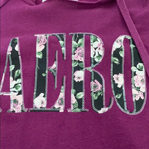 Aeropostale Tops - purple hoodie